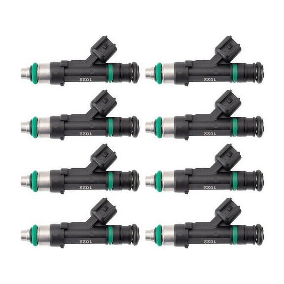 Fuel Injector Set 8 Piece - Compatible with 2006 - 2011 Cadillac DTS 2007 2008 2009 2010