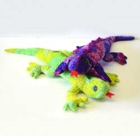 giant lizard plush