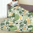 thumbnail image 6 of Pofeuu Hawaiian Style Print Ultra-Soft Micro Fleece Blanket,for Bed Or Sofa,All Season Throw Blankets Flannel Blanket-50"x40", 6 of 7
