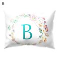 thumbnail image 2 of Zeus A-Z Letters Dream Catcher Throw Pillow Case Sofa Bed Cushion Cover Home Decor, 2 of 7