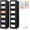 Pure Black, variant on 6 Shelf Weekly Clothes Organizer for , Foldable Days of the Week Clothes Organizer with 18 Labels, Monday Through  Essential Stuff Shoe Organizer,  Habit & Creativity