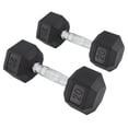 thumbnail image 3 of Pesas Mancuernas Pesadas Hexagonales de Acero Grandes para Ejercicio en Casa y Gym | Set de 2 Pesas de 5 a 25 libras UCAN | 2.2 a 11.3 kilogramos (20 lb - 9 Kg), 3 of 9