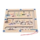 thumbnail image 2 of Laberinto Magnético De Colores Y Números, Tablero De Rompecabezas De Bolas Magnéticas De Madera Para Niños, Educación Temprana Para Niños, 2 of 7