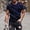 Black, variant on Fnnxeal Mens Glitch Effect 3D Print T-Shirt Blue Abstract Digital Streetwear Top Muscle Fit Slim Tee Performance Crewneck Moisture Wicking Sizes M-5XL,Size M