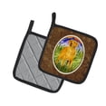 thumbnail image 2 of Carolines Treasures SS8449PTHD Chesapeake Bay Retriever Pair of Pot Holders, 7.5HX7.5W, multicolor, 2 of 2