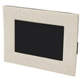 thumbnail image 1 of Leather Picture Frame for Tabletop Display with Unique Texture, 6 Inch Photo Home Decor, Ideal, 1 of 7