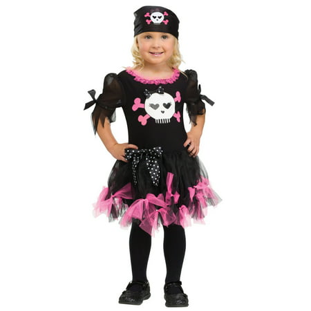 Pirate Costume - Sally Skully Costume 4-6