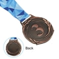 thumbnail image 4 of Unique Bargains 2.56' Bronze Médailles de Style Olympique 3e Prix avec Ruban 3 Pack, 4 of 7
