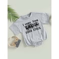 thumbnail image 3 of Liacowi Western Baby Girls Boys Romper Short Sleeve O Neck Letter Cattle Print Onesie Bodysuits 3M 6M 12M 18M Infant Boys Boys Cowboy Clothes, 3 of 9