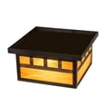 thumbnail image 7 of Meyda Tiffany 154036 Hyde Park Triple Bar Mission 2 Light 20" Wide Flush Mount Square, 7 of 7
