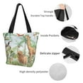 thumbnail image 4 of Xecao Watercolor African Animals Wildlife for Tote Bag for Women -Tote Shoulder Bag with A Little Pocket Inside, Perfect for Travel and Work., 4 of 6