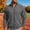 c01Dark Gray, variant on Men's Fall Lightweight Corduroy Jackets Solid Color Outdoor Stylish Mock Neck Full Zipper Retro Coat with Pockets Beige XL