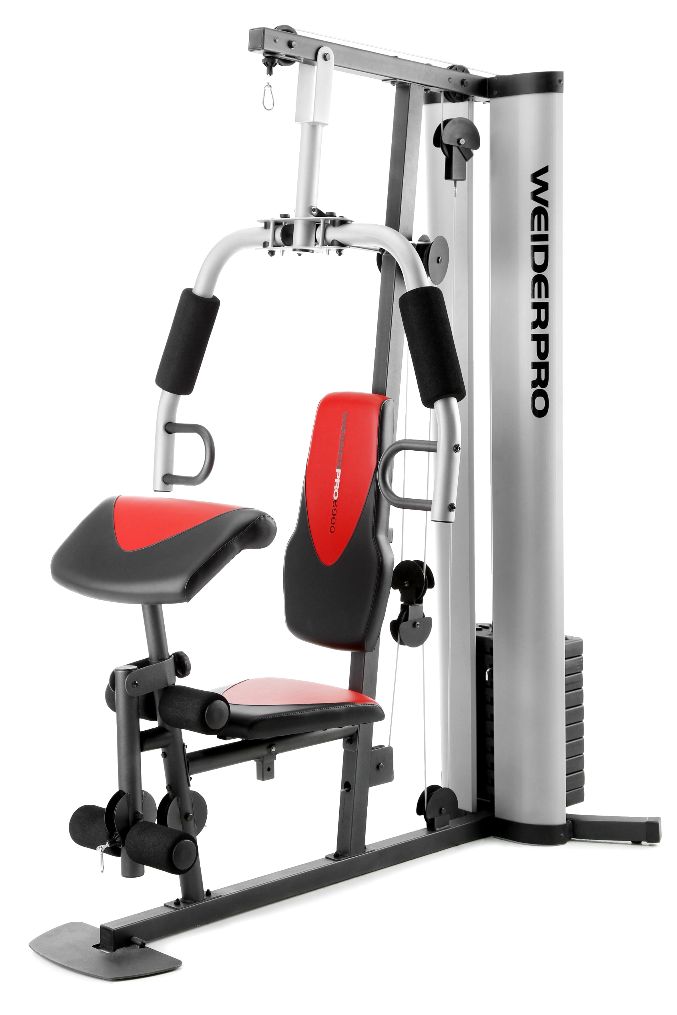 Weider Pro 6900 Home Gym System With 6 Workout Stations And Professional Exercise Chart Up To