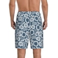 thumbnail image 4 of Lsque Sunflowers Mens Sleep Pajama Shorts,Short Pajama Pants, Cotton Ultra-Soft Knit-3X-Large, 4 of 9