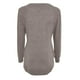 thumbnail image 4 of Moda Mujer O-cuello Camiseta de manga larga Otoño Blusa sólida Bolsillos Tops Fridja ghj987+491, 4 of 4
