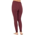 thumbnail image 3 of Fruit of the Loom Women's and Women's Plus Long Underwear Waffle Thermal Bottoms, 2-Pack, 3 of 9