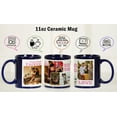thumbnail image 3 of Printtoo PersonalizedPhotoCollage CoffeeMugTogether Forever Xoxo Love Custom Picture Ceramic CupDishwasher & Microwave Safe- 11 Oz -Blue, 3 of 6