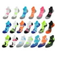 thumbnail image 5 of Men's Athletic Running Socks Thick Cushion Ankle Socks for Men Sport Low Cut Socks, 5 of 8