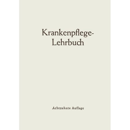 ISBN 9783642484476 product image for Krankenpflege-Lehrbuch (Paperback) | upcitemdb.com