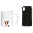 thumbnail image 3 of Pet Portrait White Ceramic Mug - I Love Chihuahua (Tri), 3 of 4