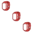 thumbnail image 2 of Maytalsory Silicone Wristband Strap For 2 3 Runner 2 3 Spark 3 GPS Watch red 3Set, 2 of 6
