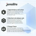 thumbnail image 6 of JENOLITE Directorust Spray Paint for Metal - BLUE - Metallic Gloss Finish for Indoor and Outdoor use - Multi-Surface for Metal, Plastic, Ceramic, Wood & Rusted Surfaces - 400ml 13.52fl oz, 6 of 10
