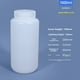 thumbnail image 1 of Botella de boca ancha sellada de 5ML-1L, transparente, marrón, resistente a altas temperaturas, a prueba de luz, botella de plástico PP de grado alimenticio para productos químicos, 1 of 6
