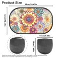 thumbnail image 7 of Yuyamidu Dahlia Car Sun Shade for Women Foldable Side Window Sunshades for Cars 2 Pack Universal Car Sunshade Accessories, Sun Glare and UV Rays Protection, 7 of 7