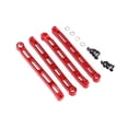 thumbnail image 4 of TISHITA 4 Pcs Tige de Fixation de Châssis Pièces de Rechange pour Voiture RC 1/12 Rouge, 4 of 8