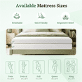 thumbnail image 4 of King Mattress, IULULU 8" Gel Memory Foam Mattress with Removable Cover Mattress in a Box Medium Firm Mattress, 4 of 7