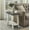Multicolor#03, variant on Lisonu Athens Two-Tone End Table, Contemporary Wood Side Table with Storage Shelf and Splayed Legs, Weathered Walnut and Gray