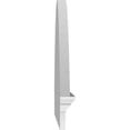 thumbnail image 4 of Ekena Millwork 72"W x 24-7/8"H x 2-3/4"P Segment Arch 3 Spoke Architectural Grade PVC Combination Pediment, 4 of 7