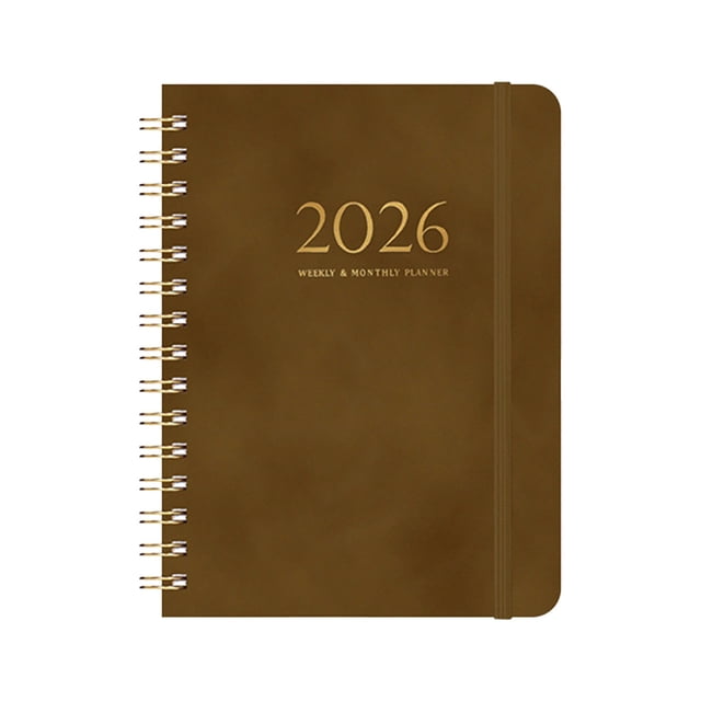2026 Planner, Furenl 2026 A5 Daily Planner – Hardcover Schedule & Time Management Notebook, Weekly & Monthly Planner