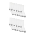 thumbnail image 6 of Hanes Mens Crew Socks Pack, 12-Pack, X-Temp, Active Cool Lightweight, 6 of 8