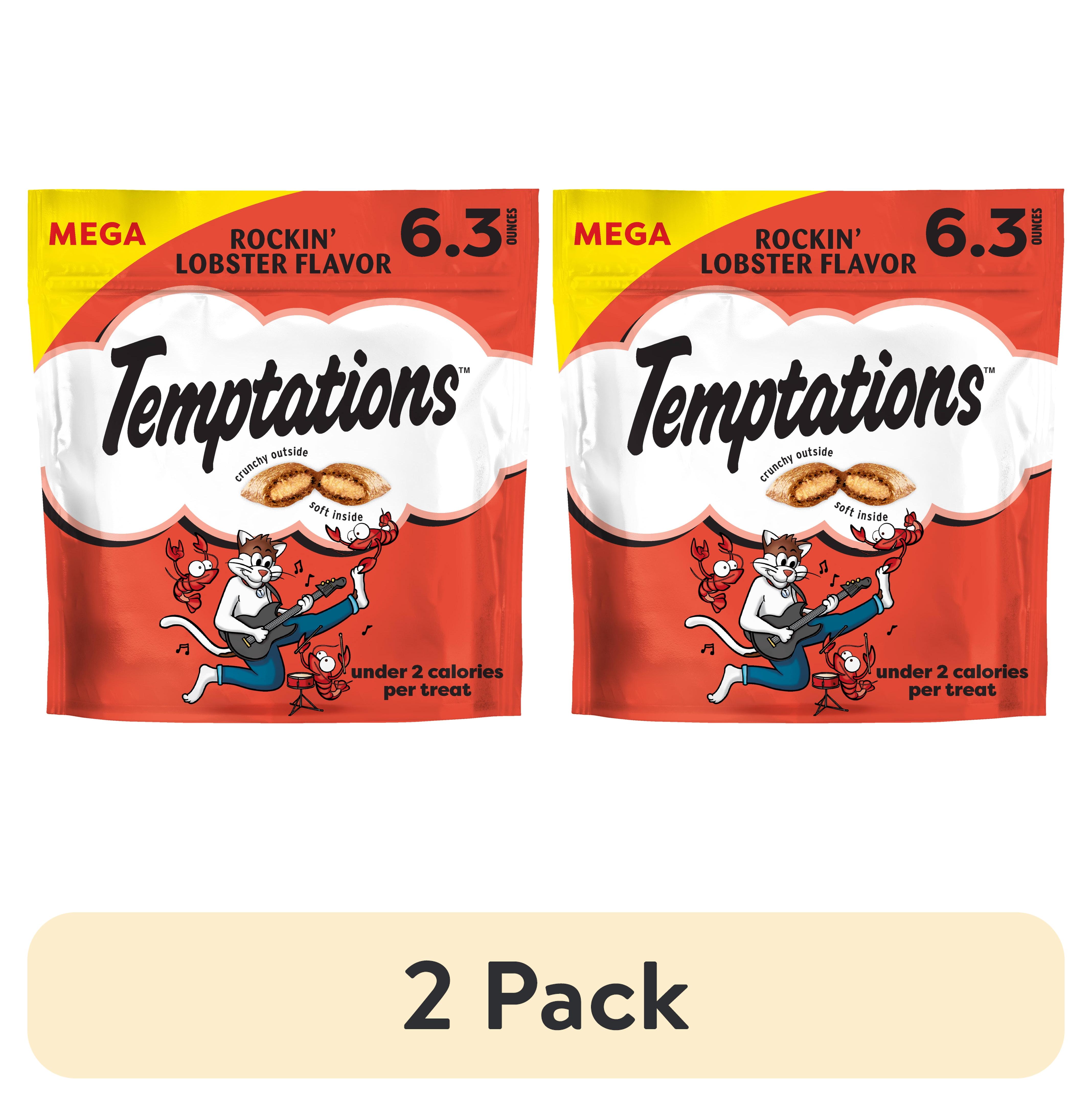 Temptations Classic Rockin' Lobster Flavor Cat Treats, 6.3 oz (2-Pack)
