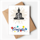 thumbnail image 1 of La luz de búsqueda busca la oscuridad Sobre de la Carta de felicitación de la tarjeta de matrimonio, 1 of 4