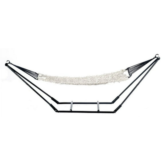 Aztec Imports, Inc. Dollhouse Miniature Hammock on Black Frame