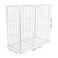 thumbnail image 4 of Organizador del congelador Bins Apretable CHOCE PHOECER Organizer para congelador Ordenar carne congelada y cestas de almacenamiento de congelador blanco blanco, 4 of 8