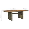 thumbnail image 4 of vidaXL 7 Piece Outdoor Dining Set with Cushions Poly Rattan Brown, 4 of 5
