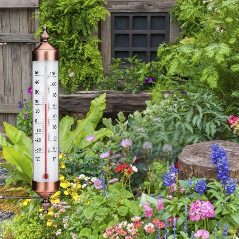 FALYEE B12PH Wall Hang Thermometer Indoor Outdoor Garden House