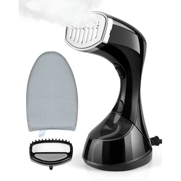 Steamer Iron for Clothes 1800W, Muaket Fast Heat Up Hand Clothing Garment Steamer, Portable Handheld Travel Fabric Steamer Plancha de Ropa a Vapor with 300ml Water Tank