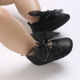 thumbnail image 4 of Yoyauz Baby Girl Mary Jane Shoes Anti Slip Rubber Sole Ballet Slippers Princess Dress Wedding Shoes Newborn Kids Shoes Toddler Shoes（0-12 Month）, 4 of 5