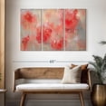 thumbnail image 3 of Elephant Stock At First Blush Wall Art - Horizontal Multi Panel Canvas - Living Room Wall Decor - Abstract Multi Panel - Red And Pink Decor By Macy Cole - 50" x 32", 3 of 8