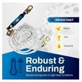 thumbnail image 4 of Vertical Lifeline Assembly - 100FT Rope Harness Safety Lanyard with Rope Grab - Fall Protection Kit, 4 of 6