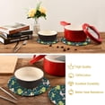 thumbnail image 6 of SKYSONIC Watercolor Mexico Llama Pot Holders Trivets, 2 Pcs Heat Resistant Trivets,Cute Alpaca Cactus Cotton Thread Weave Mats for Hot Pads Pans Pot Bowl Teapot for Kitchen Decor, 6 of 7