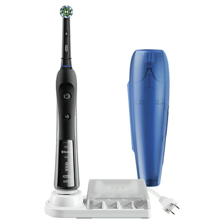 Oral-B Pro 5000 SmartSeries Electric Toothbrush with Bluetooth Connectivity, Black Edition, Powered by