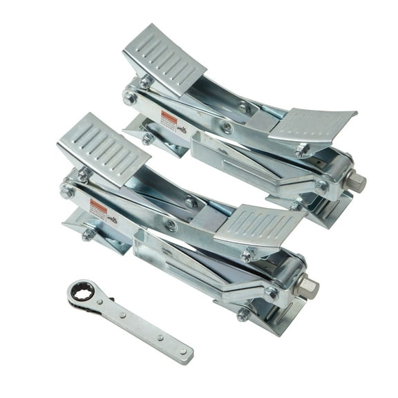 PoleStar 10201099 XX Chock Stabilizer for Tandem Axle Trailers, 2 Pack, Steel
