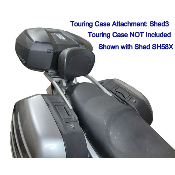 Concours 14 XL Luggage Rack Passenger Backrest Combo with Shad Large Kit