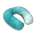 thumbnail image 2 of Cauagu Tranquil Ocean Canoe Journey Pattern Travel Pillow Memory Foam, U-Shaped Neck Pillow Neck and Head Support Portable Travel Pillow Suitable for Planes & Trains, 2 of 8