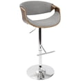 thumbnail image 4 of Curvo Mid-Century Modern Adjustable Barstool by LumiSource, 4 of 7